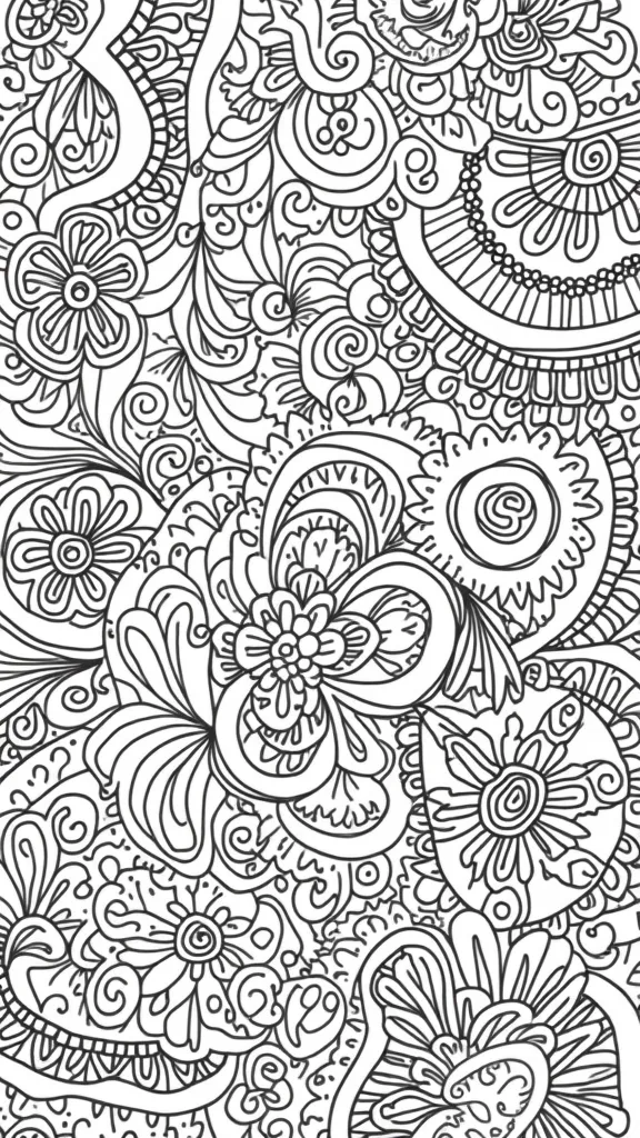 bracelet coloring page